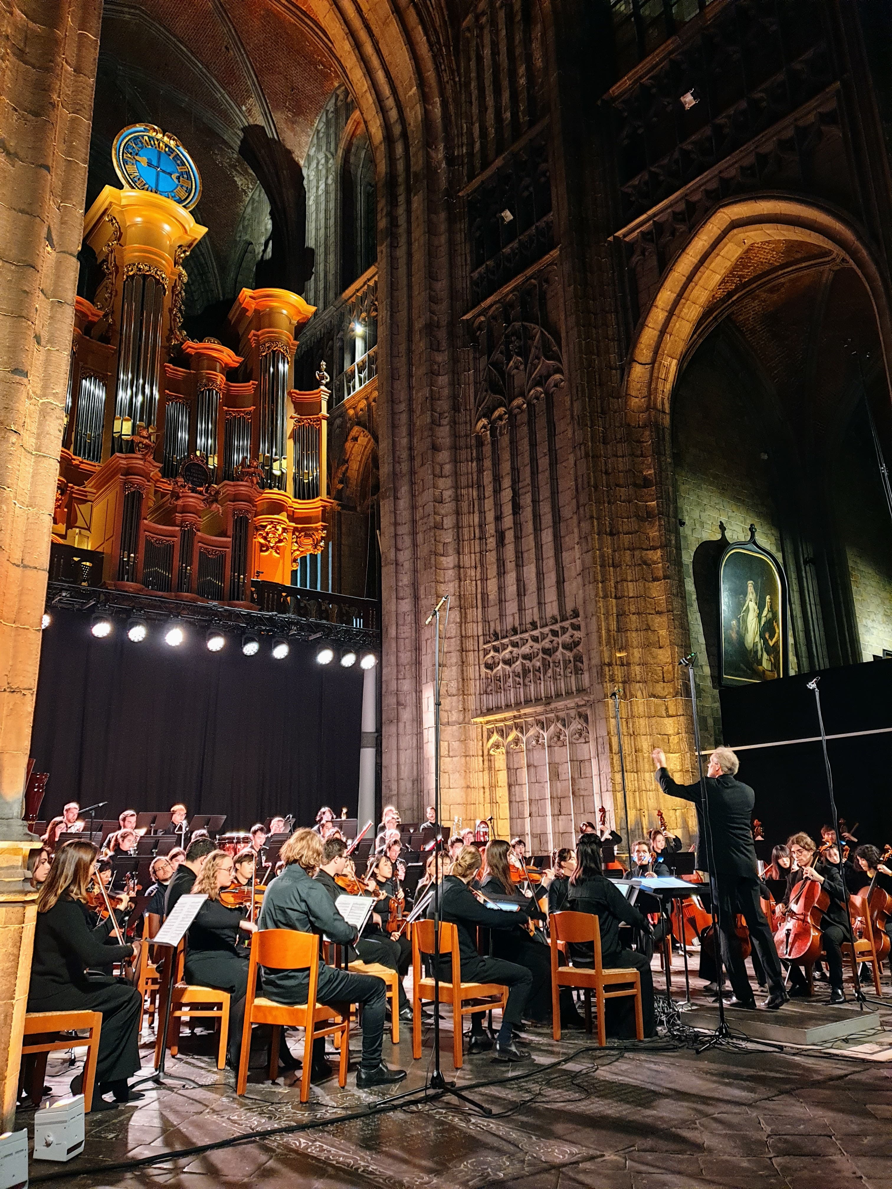 Concert de l'orchestre du conservatoire royal de Mons